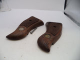 S&W K & L Frame Vintage Wood Grips & Screw Square Butt Only A3
