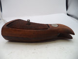 S&W K & L Frame Vintage Wood Grips & Screw Square Butt Only A6