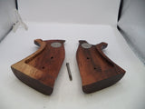 S&W K & L Frame Vintage Wood Grips & Screw Square Butt Only A8