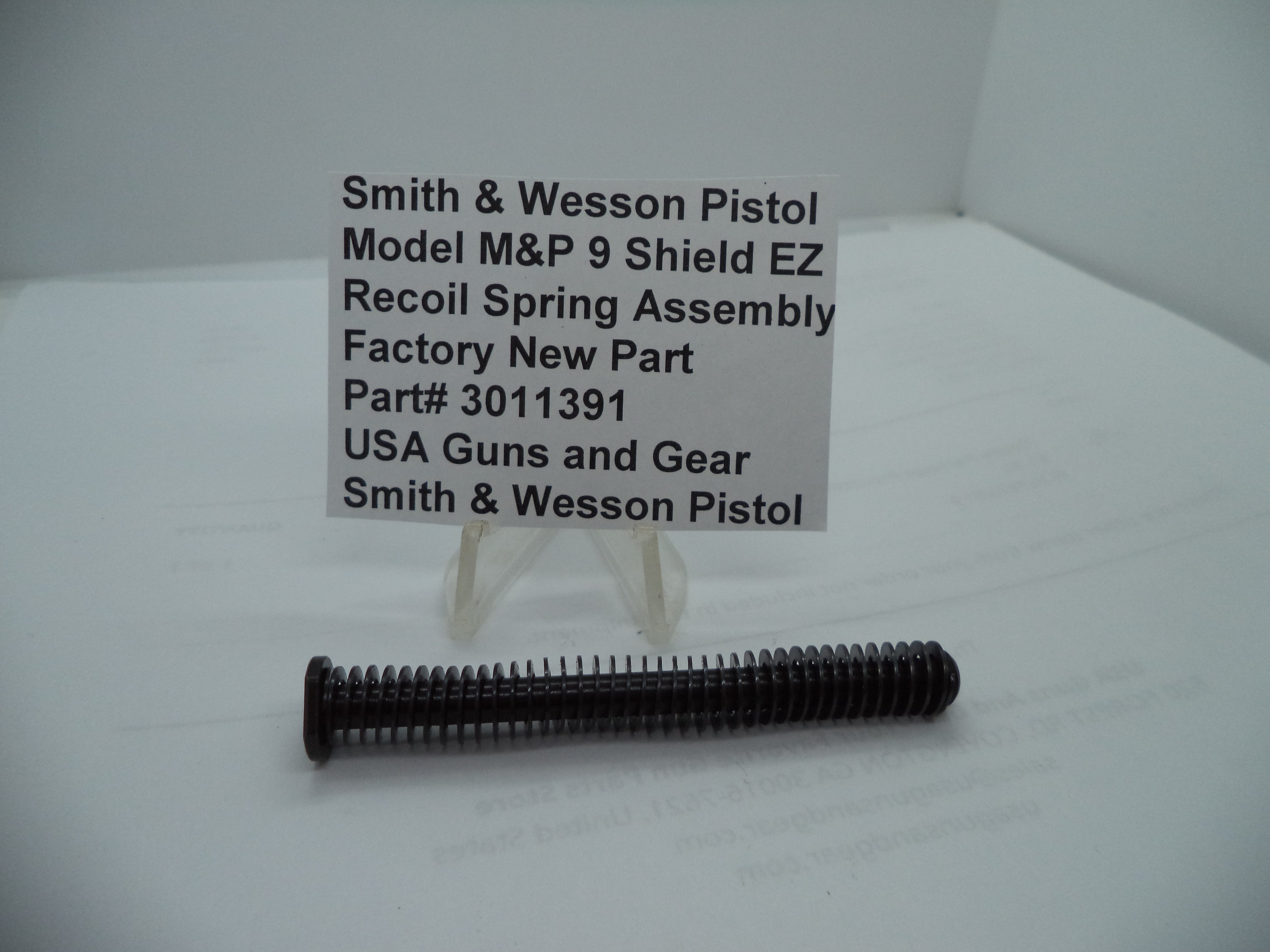 3011391 S&W M&P 9 Shield EZ / Equalizer Recoil Spring Assembly 9mm