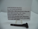 223300000 Smith & Wesson K,L,N Frame New Style .136" Black Rear Sight Assembly