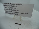 17106 S&W K Model 17 Firing Pin Bushing Pin Used Part .22 Long Rifle ctg.