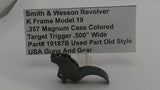 Smith & Wesson K Frame Model 19 Target Trigger .500" Wide .357 Magnum 19187B