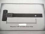 KL160 Smith & Wesson K/L Frame Multi Model Rear Adjustable Sight (W/Hardware) 1.95"