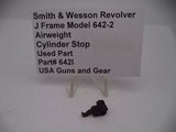 642I S&W J Frame Model 642-2 Airweight Cylinder Stop .38 S&W SPL +P