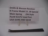 K157V S & W K Frame Model 15 Main Spring  .38 Special