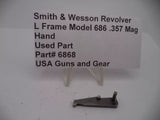 6868 Smith & Wesson L Frame Model 686 Hand .357 Magnum