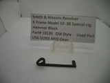 10120 S&W K Frame Model 10 Hammer Block .38 Special ctg.