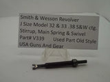 V339 S&W J Frame Model 32, 33 Stirrup, Main Spring & Swivel .38 S&W ctg. Used