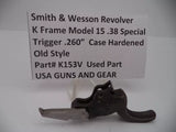 K153V S & W K Frame Model 15 Trigger .260" Wide Spur .38 Special