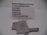 642D S&W J Model 642-2 Airweight Sideplate  .38 S&W SPL +P