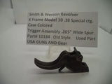 10184 S&W K Frame Model 10 Trigger Assembly .265" .38 Special ctg.