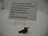 K1212 S & W K Frame Model 15 Cylinder Stop & Spring  .38 Special