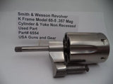 6554 Smith & Wesson K Frame Model 65-5 Cylinder & Yoke .357 Magnum