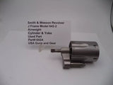 642A S&W J Frame Model 642-2 Airweight Cylinder & Yoke .38 S&W SPL +P