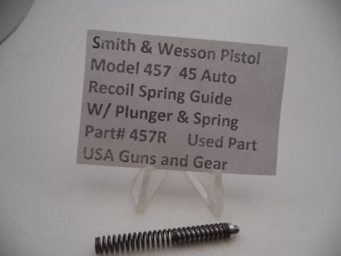 457R Smith & Wesson Pistol Model 457 Recoil Spring Guide 45 Auto Used Part