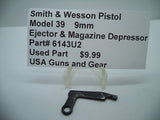 6143U2 Smith & Wesson Pistol Model 39 Ejector & Magazine Depressor Used 9MM