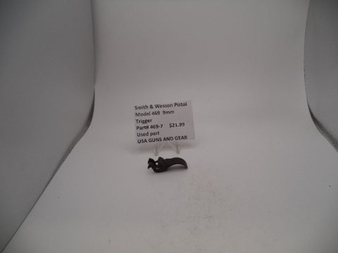 469-7 Smith & Wesson Pistol Model 469  9mm Trigger  Used Part