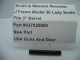 037920000 S&W J Frame Model 36,37,38 Extractor Rod 3" Barrel
