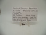 079780000 Smith & Wesson K Frame Models 617 648 Firing Pin .22 Caliber New