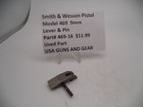 469-16 Smith & Wesson Pistol Model 469  9mm Lever & Pin Used Part