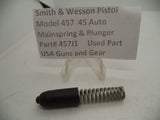 457J1 Smith & Wesson Pistol Model 457 Mainspring & Plunger Used Part 45 Auto