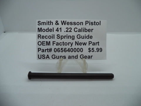 065640000 Smith & Wesson Pistol Model 41 Recoil Spring Guide New Part