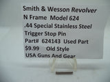 624143 Smith & Wesson N Frame Model 624 Trigger Stop Pin .44 Special