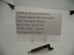 64245  Smith & Wesson J Frame Model 642 Airweight Bolt, Spring & Plunger .38 Special
