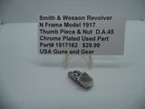 1917182 Smith & Wesson Revolver N Frame Model 1917 Thumb Piece & Nut D.A.45 Used