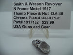 1917182 Smith & Wesson Revolver N Frame Model 1917 Thumb Piece & Nut D.A.45 Used