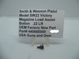 440660000 S&W SW22 Victory Magazine Load Assist Button