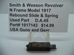 1917143 Smith & Wesson N Frame Model 1917 Rebound Slide & Spring DA45 Used