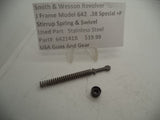 642141B  Smith & Wesson Revolver J Frame Model 642 Stirrup Spring & Swivel .38 Special +P