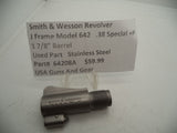 64208A  Smith & Wesson  Revolver J Frame Model 642 Airweight 1 7/8" Barrel  .38 Special +P