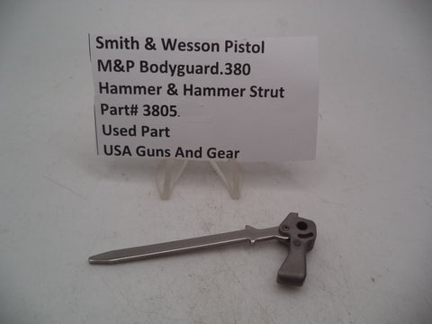 3805 S&W Pistol M&P Bodyguard 380 Hammer & Hammer Strut Used Part