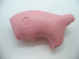 S&W J Frame Round Butt Pink Rubber Pistol Grips 413120000