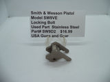 SW9D2 Smith & Wesson Pistol Model SW9VE 9 MM Locking Bolt Used Part