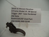 K10135F Smith & Wesson K Frame Model 10 Trigger .265"  .38 Special Used