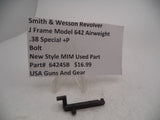64245B Smith & Wesson  J Frame Model 642 Airweight Bolt .38 Special +P