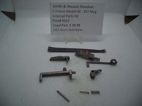 K317A Smith & Wesson K Frame Model 66 Internal Parts Used 357Mag