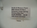 3005866 Smith & Wesson Pistol M&P Shield 45 M2.0 Extractor Linear Spring New Part