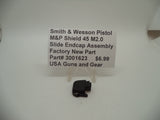 3001623 Smith & Wesson Pistol M&P Shield 45 M2.0 Slide Endcap Assembly New Part