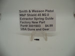 3001603 Smith & Wesson Pistol M&P Shield 45 M2.0 Extractor Spring Guide New Part