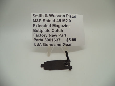 3001637 Smith & Wesson M&P Shield 45 M2.0 Extended Magazine Buttplate Catch