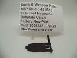 3001637 Smith & Wesson M&P Shield 45 M2.0 Extended Magazine Buttplate Catch