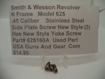 625160A Smith & Wesson N Frame Model 625 Used Side Plate Screws .45 Caliber