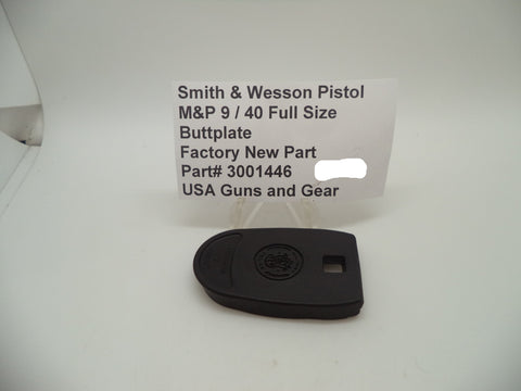 3001446 Smith & Wesson Pistol M&P 9 / 40 Full Size Buttplate Factory New Part
