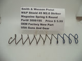 3006195 Smith & Wesson Pistol M&P Shield 45 M2.0 Magazine Spring 6 Round New
