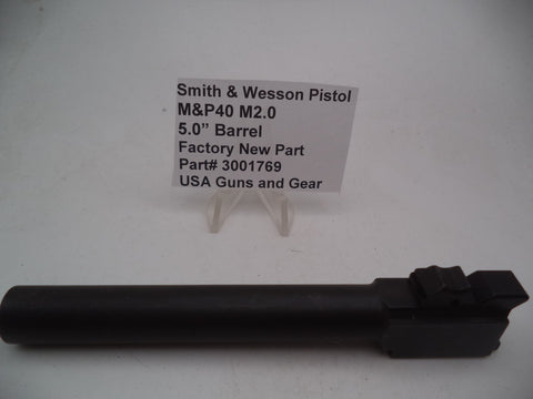 3001769 Smith & Wesson M&P Shield 40 M2.0 5" Barrel New Part